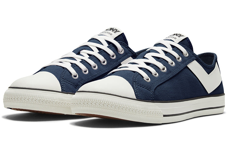 PONY Low-Top Leisure Board Shoes Blue 02M1SH01NB