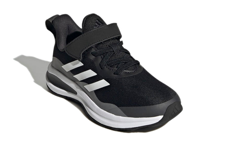 (PS) adidas FortaRun Elastic J 'Black White' H04120