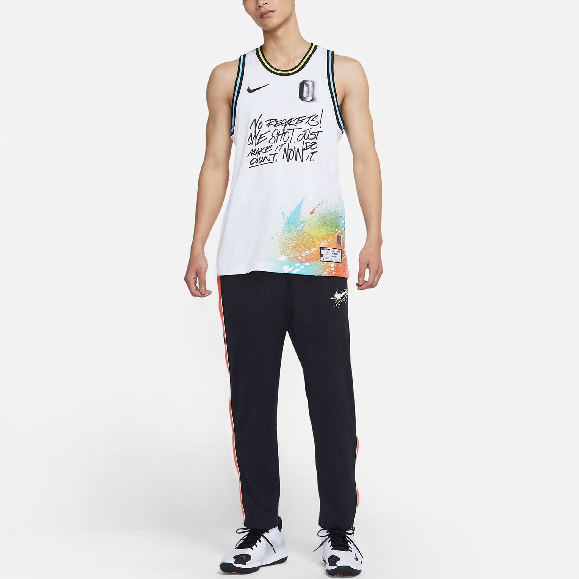 Nike MENS DNA Premium Dri-fit Sports Basketball Vest White DJ5216-100