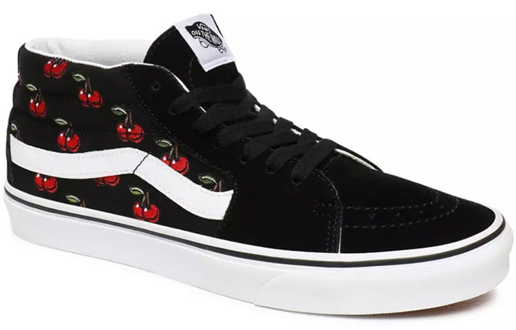 Vans Cherries Sk8-Mid Shoes Black VN0A3WM3L6M