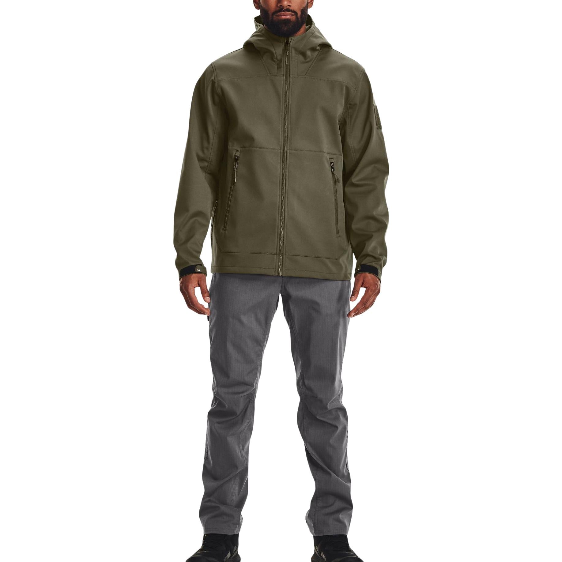 Under Armour Tactical Softshell Jacket 'Marine OD Green' 1372610-390