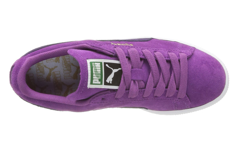 (WMNS) PUMA Suede Classic Shoes Purple/Black 355462-03