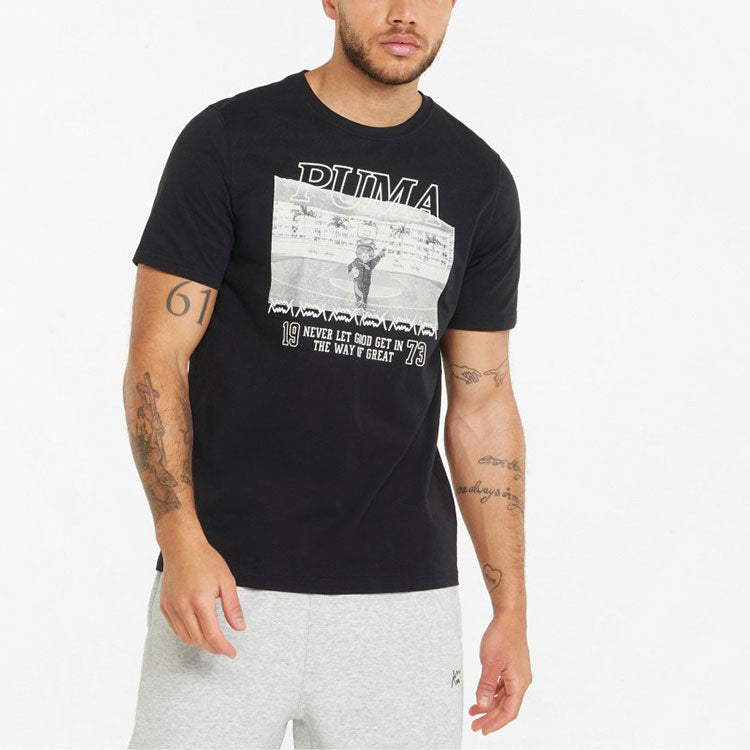 PUMA Dylan Graphic T-Shirt 'Black' 532730-11