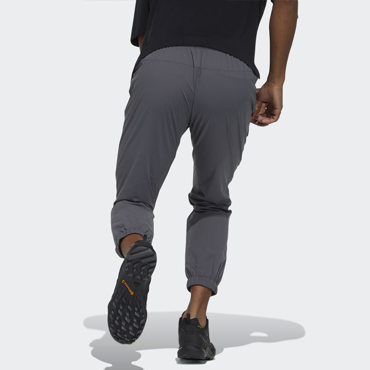 adidas Belt Jg Pant Outdoor Casual Bundle Feet Sports Pants Gray GN7357