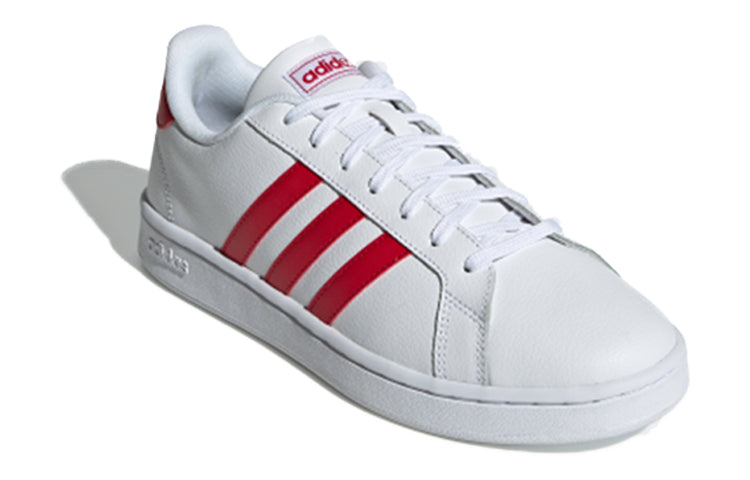 adidas neo Grand Court 'White Red' EE3740