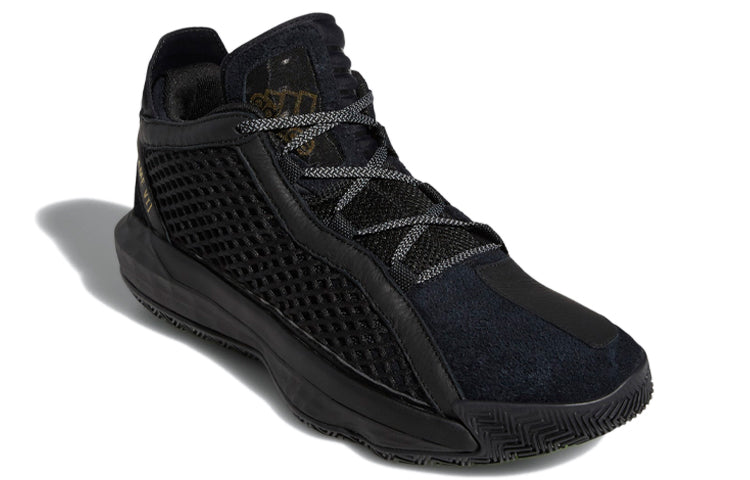 adidas Dame 6 Leather 'Black Gold' FV8627