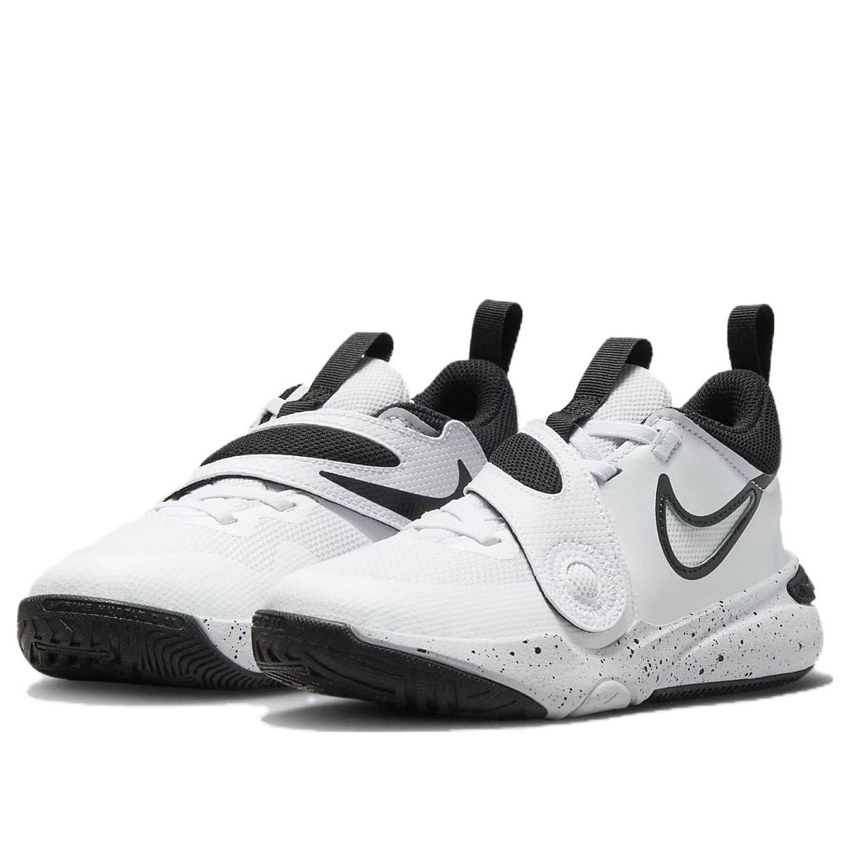 (PS) Nike Team Hustle D 11 Shoes 'White Black' DV8994-100