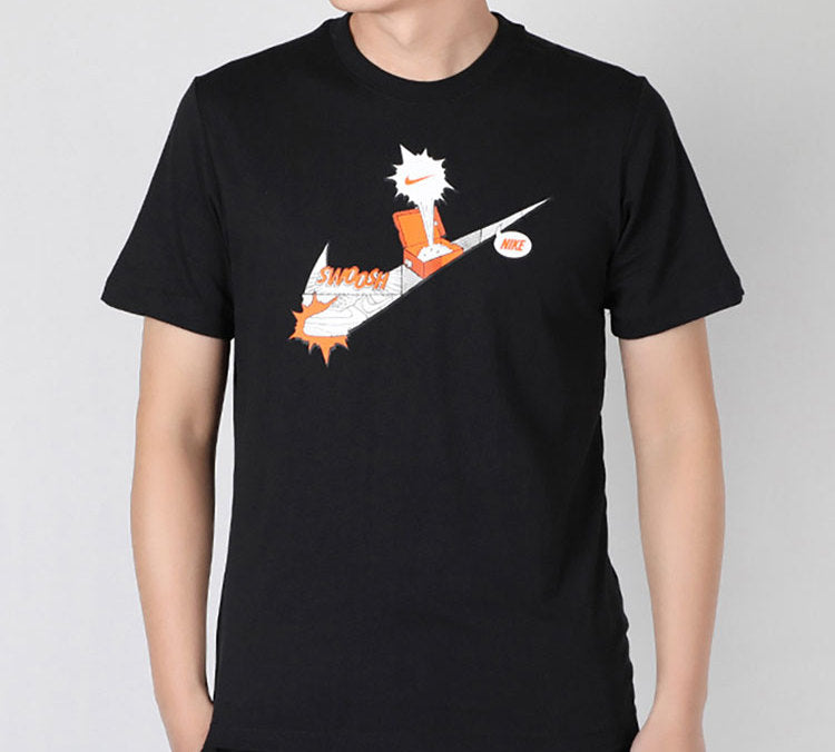Nike AS M Nike Sportswear NSW Tee Shoe swoosh Short Sleeve Black CT6524-010