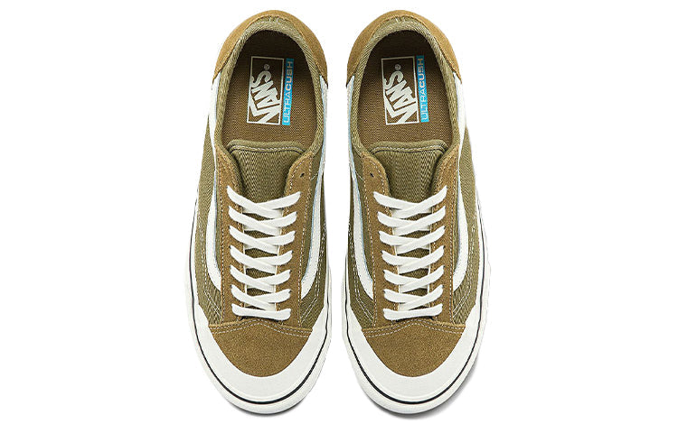 Vans Style 36 Lightweight Wear-Resistant Low Top Casual Skate Shoes Unisex Military Green VN0A5HYRB9A