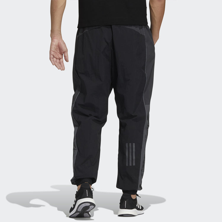 Men's adidas Wrd Wov Pnt Lacing Elastic Waistband Casual Sports Pants/Trousers/Joggers Black HD0073