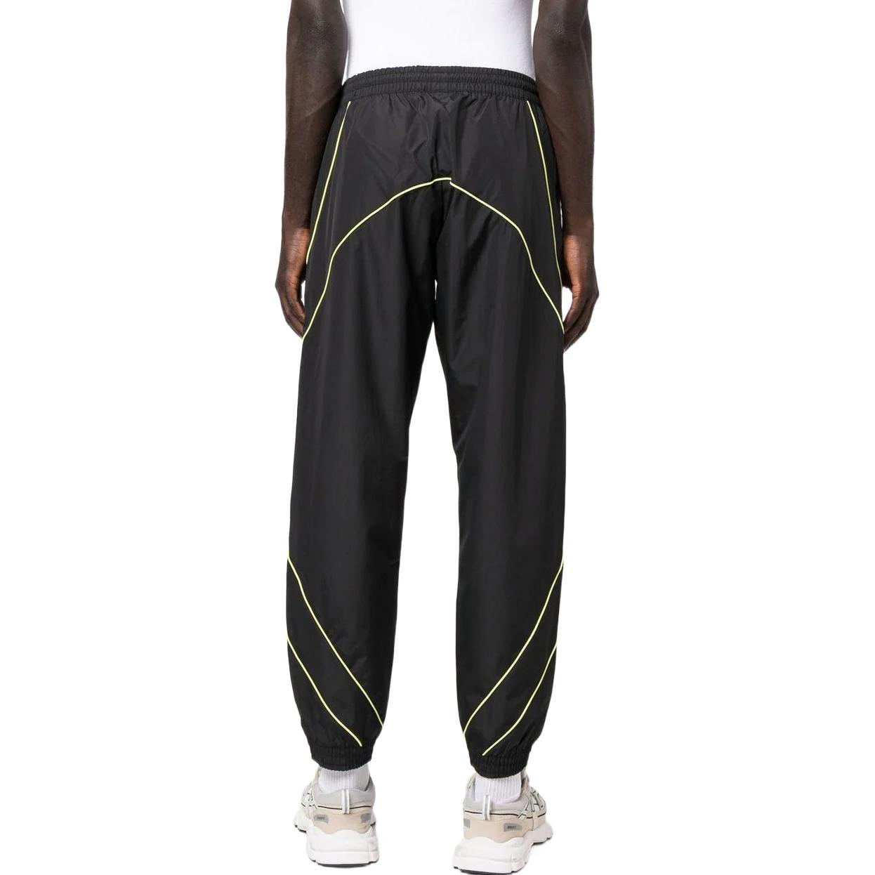 Men's adidas Detail Elastic Waistband Bundle Feet Sports Pants/Trousers/Joggers Black HC9500