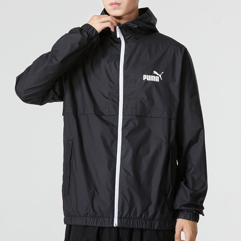PUMA Ess Solid Windbreaker Logo 'Black' 849462-01