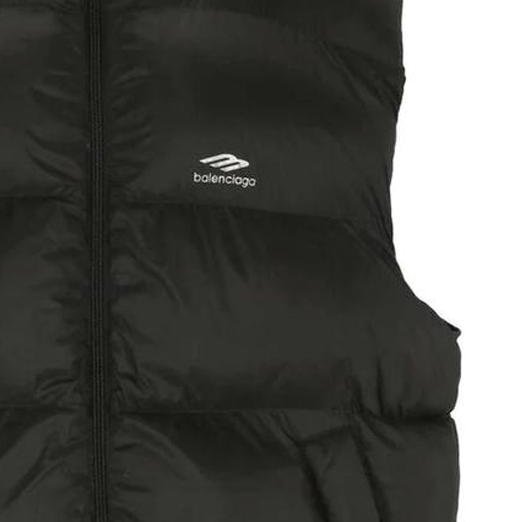 Balenciaga 3b Sports Icon Puffer Vest 'Black' 773987TPO391000