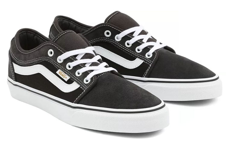 Vans Unisex Twill Chukka Low Sidestripe Sneakers Black VN0A5KQZ84E