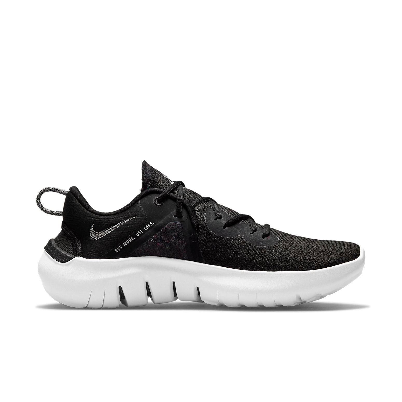 (WMNS) Nike Flex Run 2021 'Black Dark Smoke Grey' CW3409-002