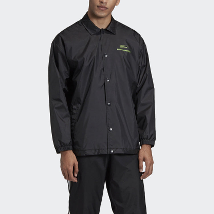 adidas originals Torsion Coachjk Sports Jacket Black GD6012