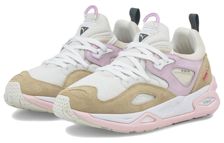 PUMA Trc Blaze Athleisure Casual Sports Shoe Unisex Brown White Pink 383104-03