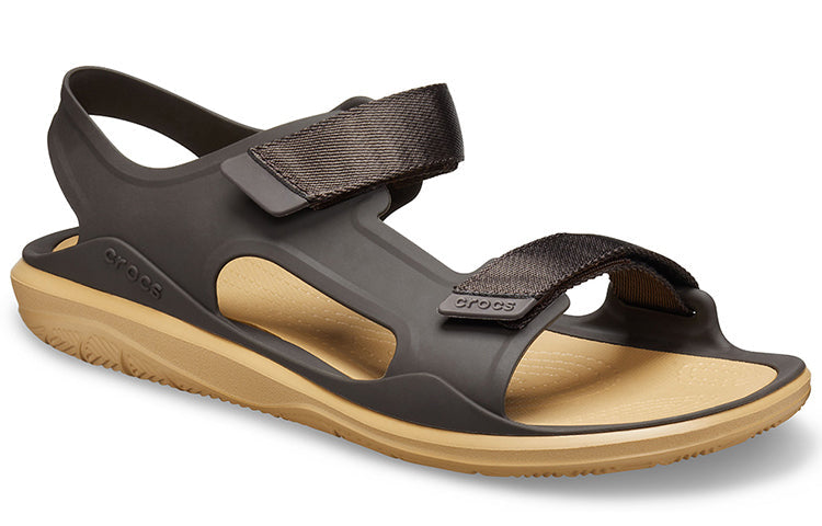Crocs Swiftwater Light Cozy Sports Coffee Sandals 206526-2I1
