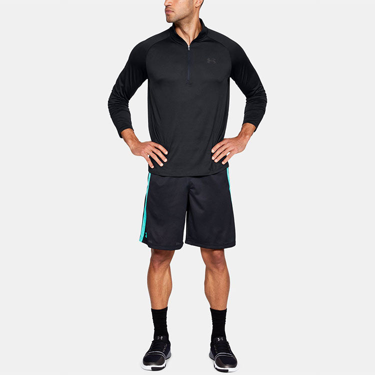 Under Armour Tech 2.0 1/2 Zip Men's Training Sweatshirt 'Black' 1328495-001