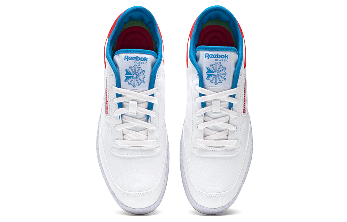 Reebok Club C Grow White Blue Red Skate Shoes 'White Blue Red' H02511