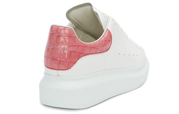 (WMNS) Alexander McQueen Oversized Sneaker 'White Bloom' 553770WHXMY9137