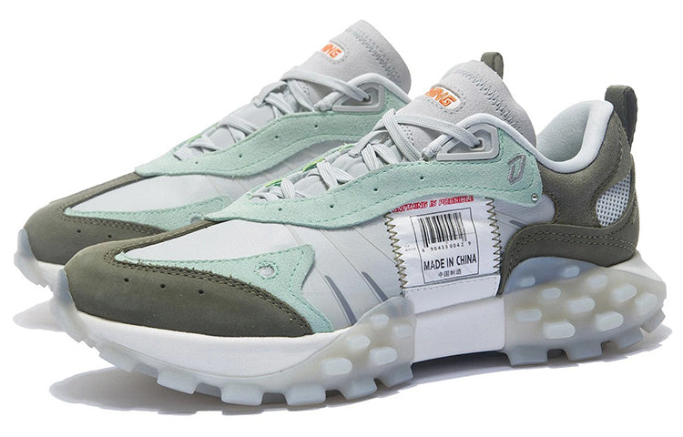 (WMNS) Li-Ning Overload Sport Leisure 'Olive Green Mint' AZGS034-1