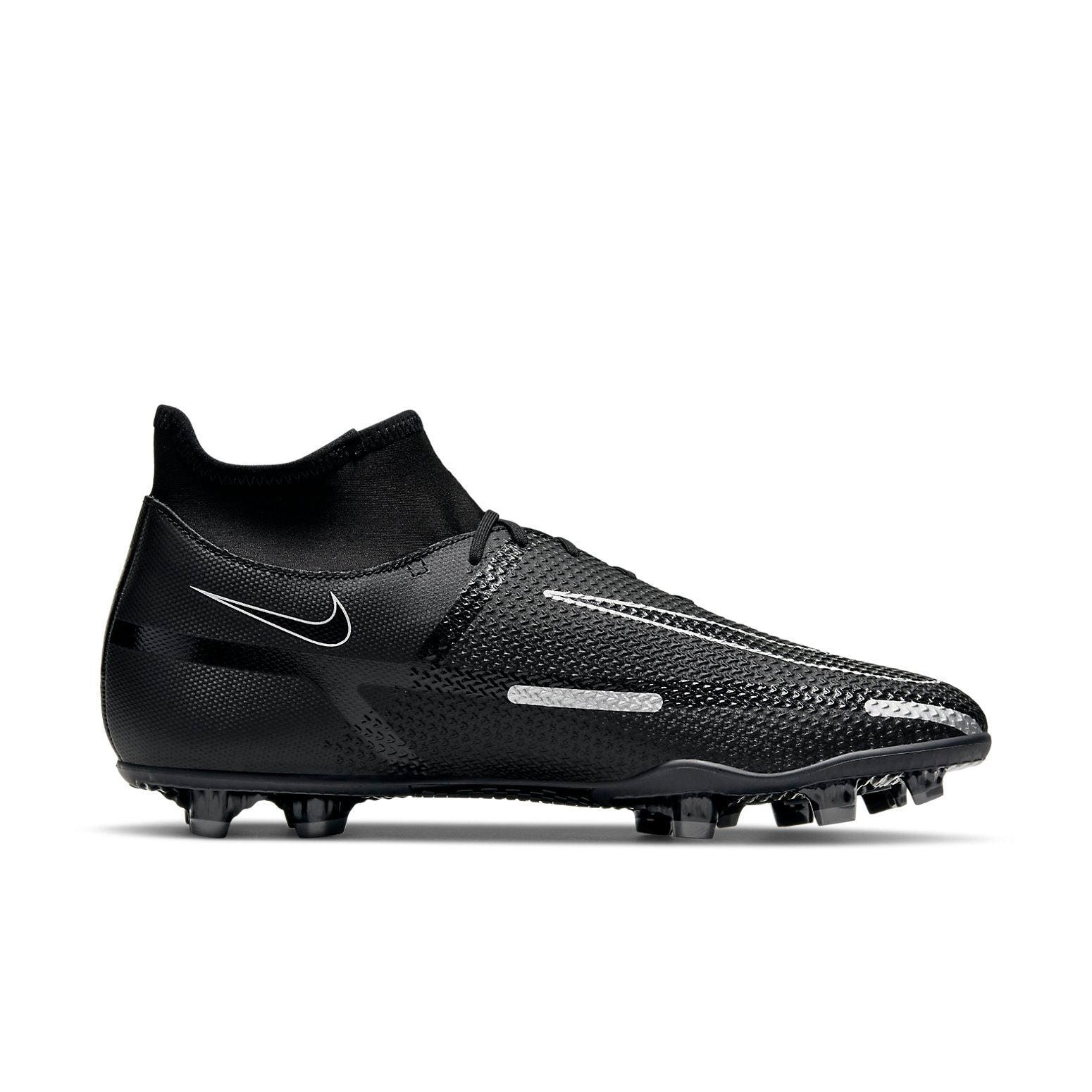Nike Phantom GT2 Club DF MG 'Black Metallic Silver' DC0819-007