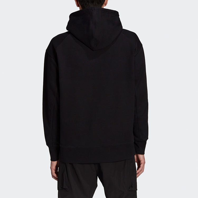 Men's Y-3 Solid Color Cozy Logo Black GV4198