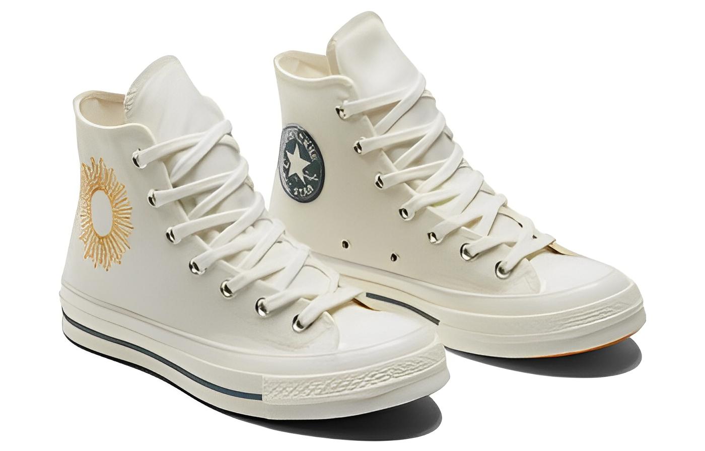 (WMNS) Converse Chuck Taylor All Star 1970s 'White Yellow' A02866C