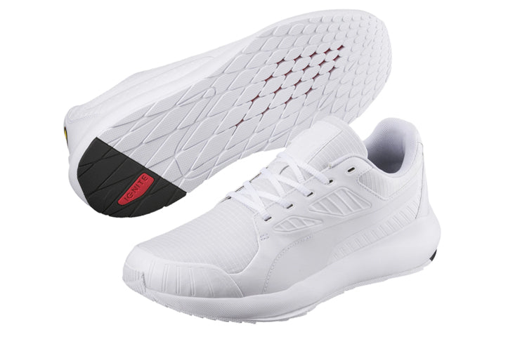 PUMA Ferrari Evo Cat Ii Low Top Running Shoes White 306206-02