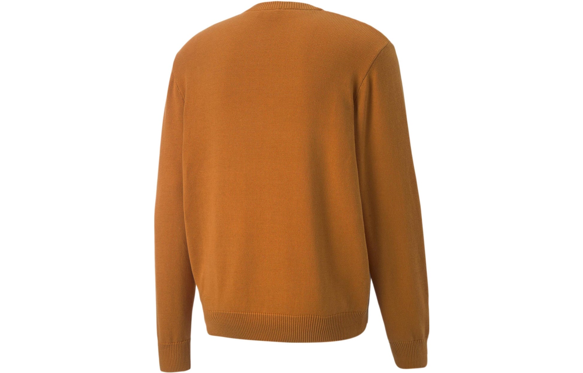 PUMA Players Lounge Knit Crew Neck 'Brown' 535804-66