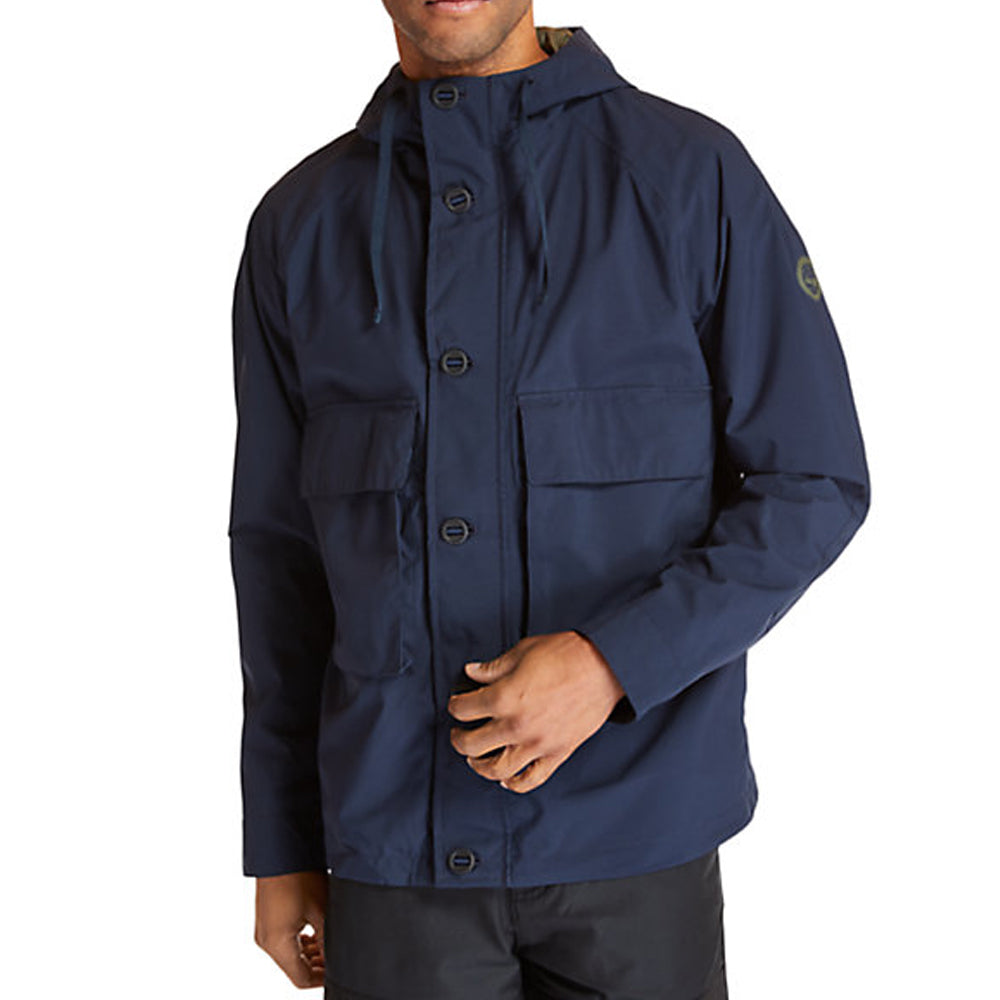Men's Timberland Multiple Pockets waterproof Casual Jacket Deep Blue A21PK-433
