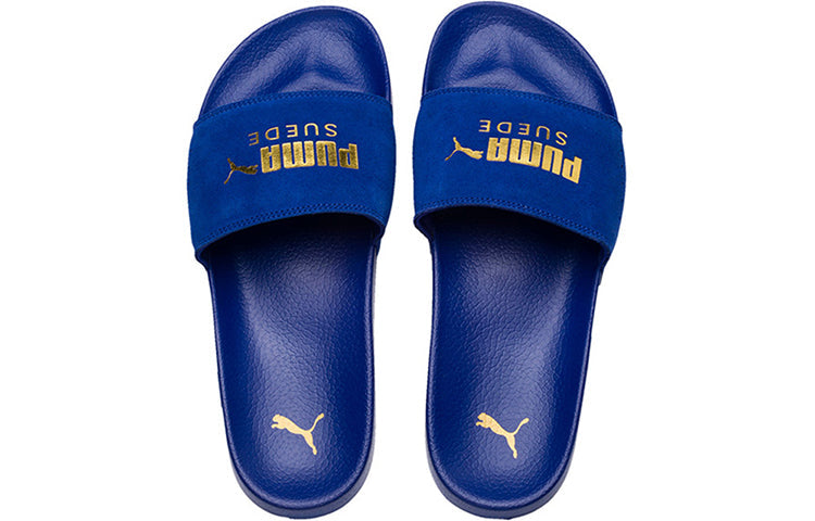 PUMA Leadcat Suede Slide Blue 365758-10