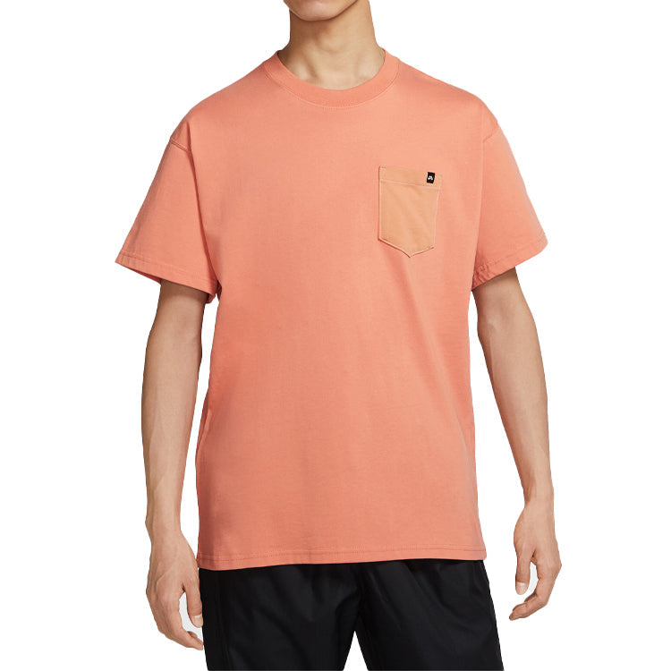 Nike Pocket Skateboard Short Sleeve Orange CW1461-863