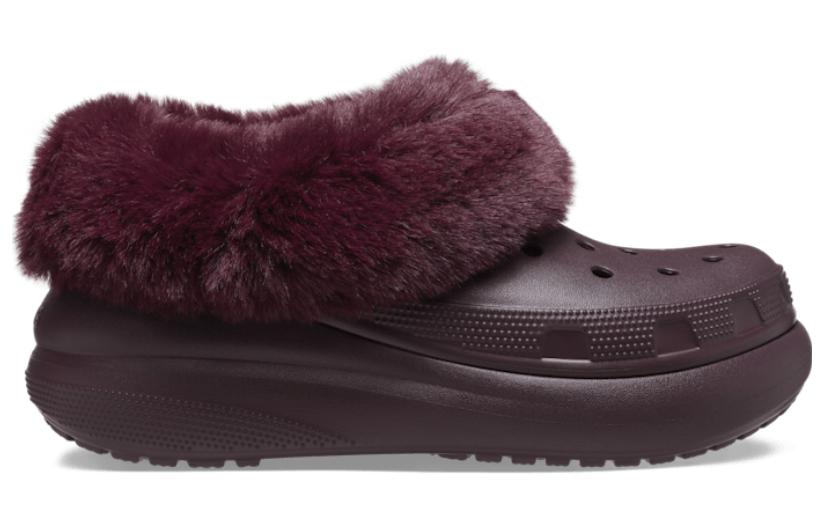 (WMNS) Crocs Furever Crush Shoes 'Dark Cherry' 208446-6WD
