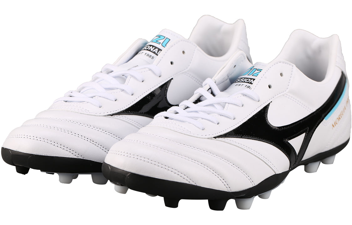 Mizuno Morelia 2 Pro AG Low Tops White Black P1GA221409