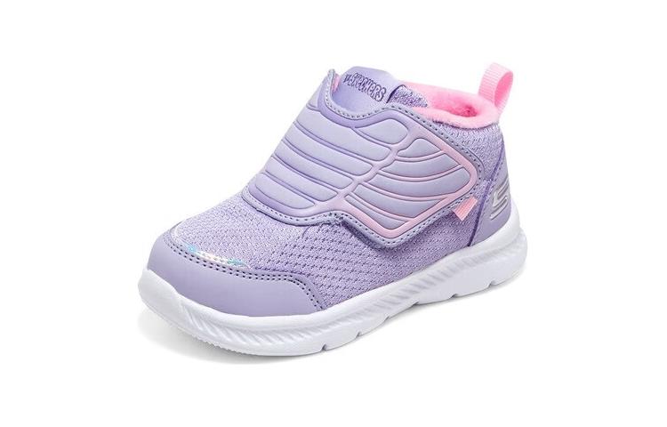 (TD) Skechers Comfy Flex Shoes 'Lilac Pink' 303017N-LAV