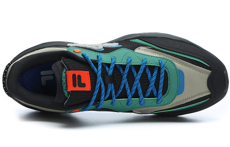 FILA FUSION Daddy Shoes 'Black Green' T12M311103FBF