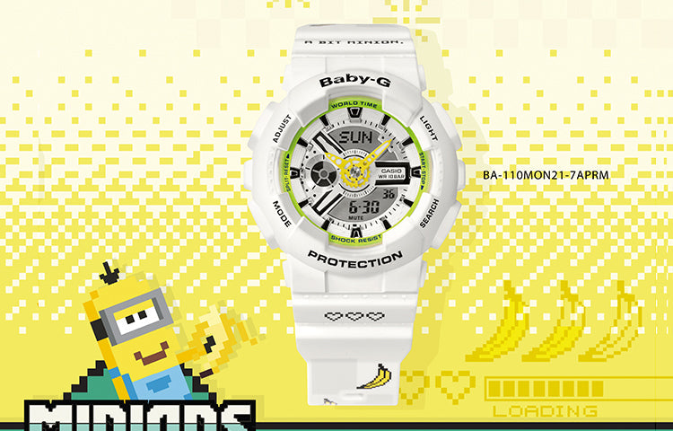 CASIO Baby-G 'White' BA-110MON21-7APRM