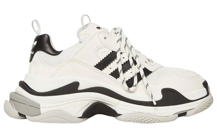 (WMNS) Balenciaga Triple S Sneaker x Adidas 'White' 710020W2ZB19112