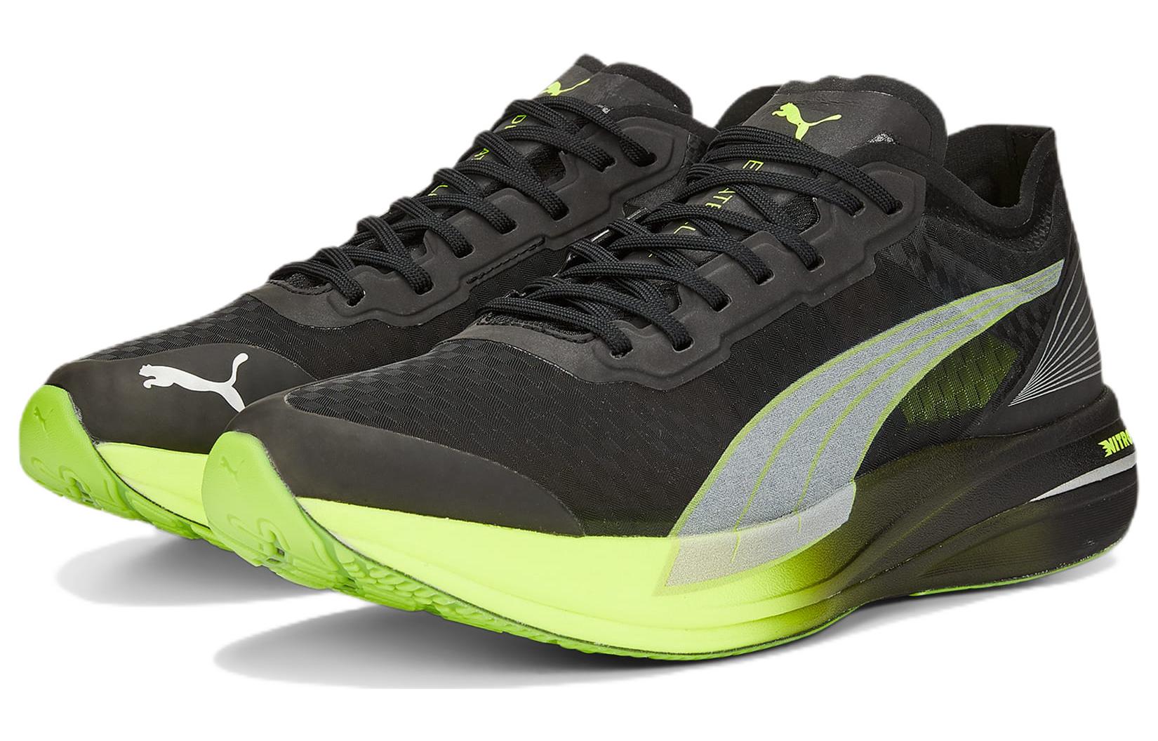 PUMA Deviate Nitro Elite Carbon 'Black Green' 377090-01