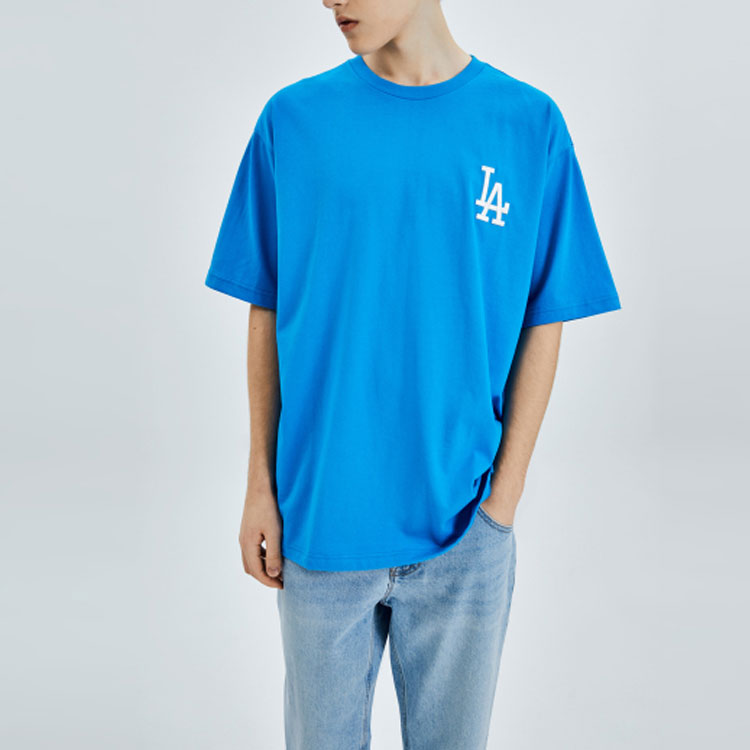 MLB Los Angeles Dodgers LA Short Sleeve Unisex Blue 31TSP5031-07U