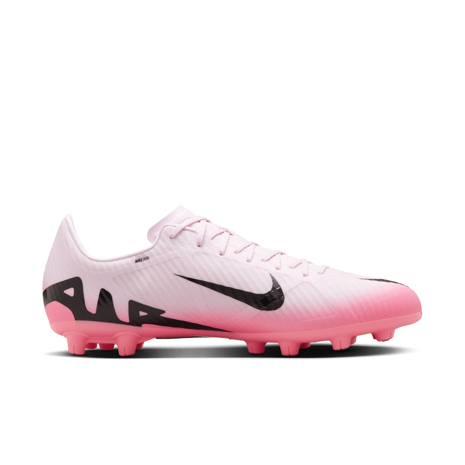 Nike Zoom Mercurial Vapor 15 Academy HG Low 'Pink Foam Black' DJ5632-601