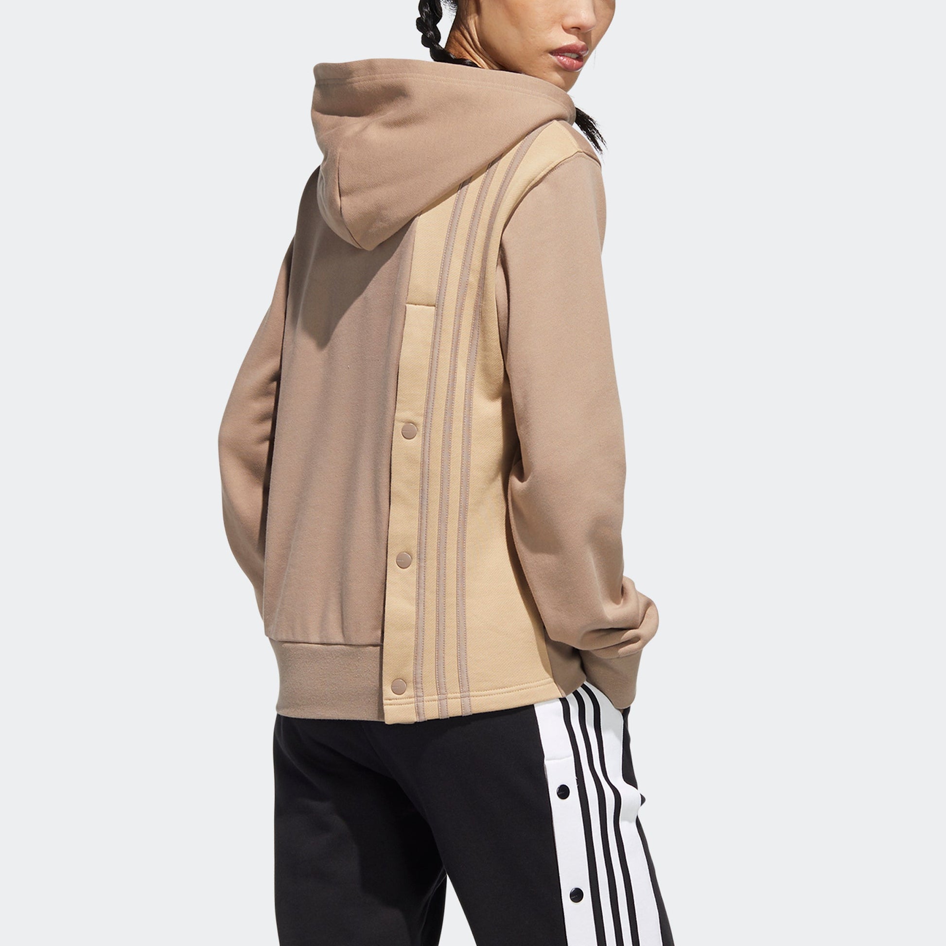 (WMNS) adidas Adibreak Hoodies 'Brown' HH9450