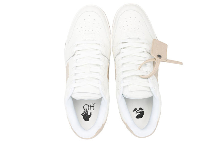 Off-White Out Of Office Low-Top Sneaker 'White Beige' OMIA189S23LEA0010117