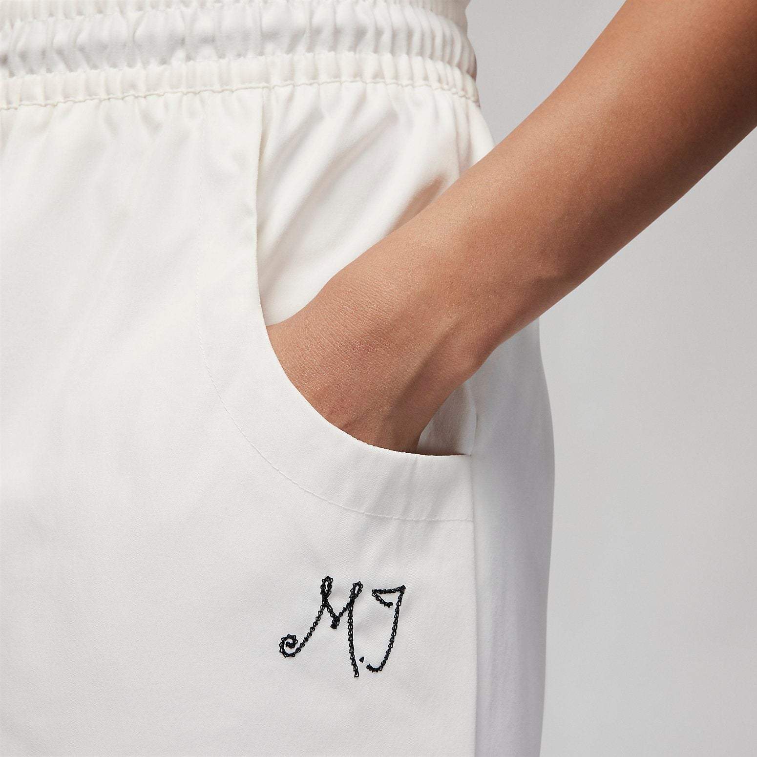 (WMNS) Air Jordan Brand Woven Pant 'White' FB5122-133