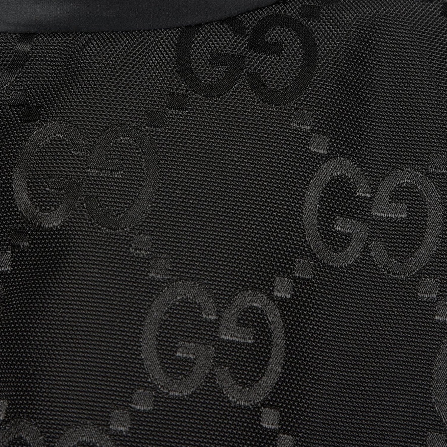 Gucci Nylon Down Jacket With GG Inserts 'Black' 762558-Z8BNG-1000