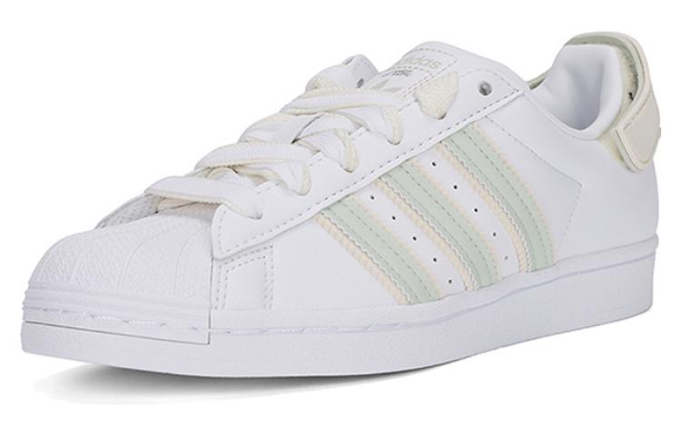 (WMNS) adidas Originals Superstar 'White Green' H03728