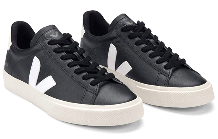 Veja Campo Chromefree Leather Sneakers 'Black White' CP051215