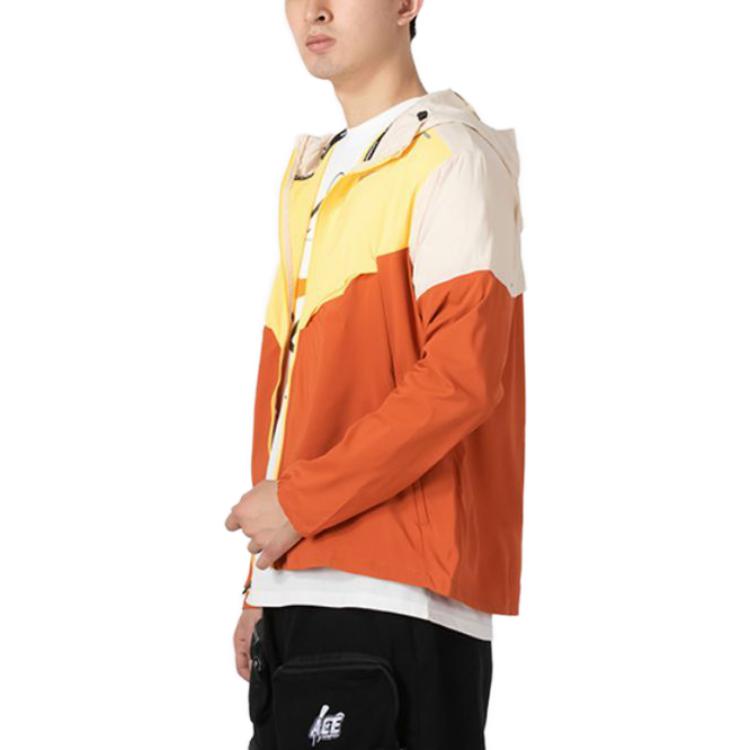 Nike UV Windbreaker Jacket 'Yellow Orange' CZ9071-234